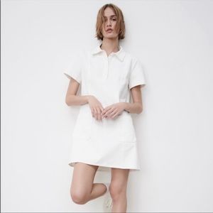 Zara white polo dress (new with tags)